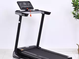 Cinta de Correr Motorizada Eléctrica Plegable 1-12 km/h Pantalla LCD 71x128x122