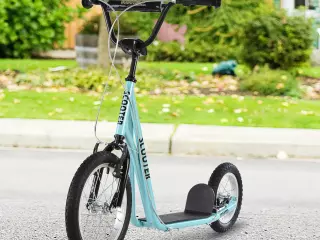 Patinete para Niños Mayores de 5 Años con Neumáticos Freno Altura Ajustable Azul