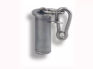 ANCLAJE CON CADENA ACERO INOX.