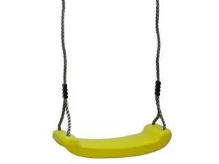 Asiento de Columpio Amarillo Plástico Outdoor Toys 43 cm