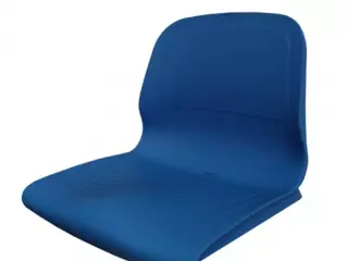 ASIENTO PVC CON RESPALDO SPARK CR M4 AZUL/ROJO