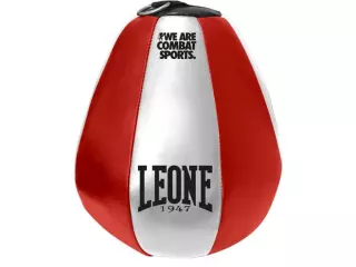 AT813 saco/pera de boxeo LEONE de 3 kg roja/blanca