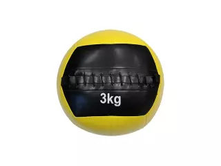 BALON ENTRENAMIENTO FUNCIONAL - 3 KG, AMARILLO MEDICINAL