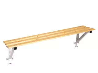 BANCO VESTUARIO MADERA A LA PARED