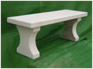 Venta Banco de hormigón con patas. ASL_498