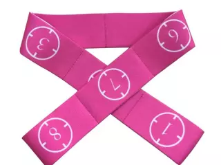 Banda elástica rosa 9kg 114X5 CM