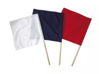 Bandera Arbitraje. Azul