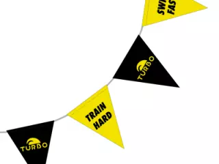 BANDERINES PISCINA BLACK &amp; YELLOW