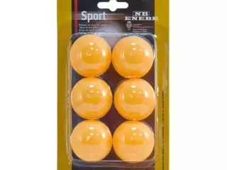 Blister 6 pelotas ENEBE Sport 40mm Naranjas