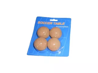 BLISTER DE 4 BOLAS DE CORCHO futbolin