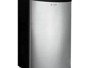 MiniFrigo de 90 litros de capacidad Bolero CoolMarket TT 90 Inox, con control de temperatura regulable y compartimento de conservación.