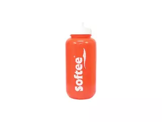 BOTELLA SOFTEE 1000ML - 1000 ML, ROJO