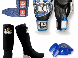 Buddha Scorpion Light Pack Iniciacion Kickboxing Azul