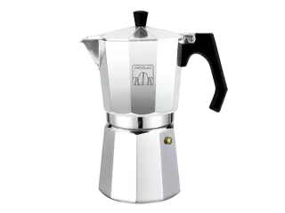 Cafetera aluminio Mimoka 300 Shiny estilo italiano