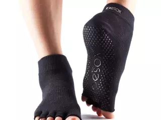 Calcetines de yoga con dedos mod. ANKLE AZUL/NEGRO/LILA