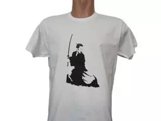 Camiseta blanca Samurai Iaido