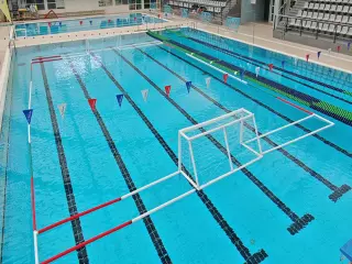 Campo Waterpolo Inflable C/Porterías