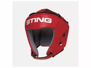 CASCO STING HOMOLOGADO IBA ROJO BOXEO