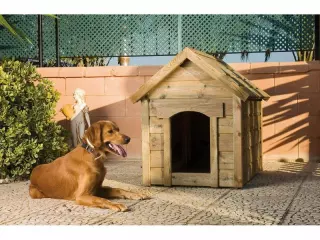 Caseta perros standard 106 x 67 x 90 cm MADERA