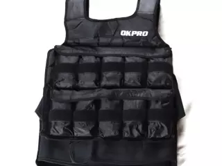 Chaleco lastrado de musculación 10kg