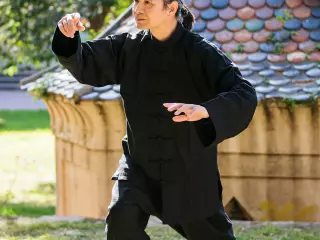 Chaqueta Kung Fu Lino. L