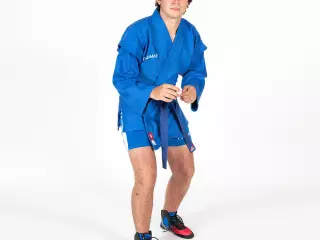 CHAQUETA SAMBO TRAINING AZUL/ROJO kurka