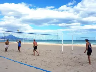 CINTA DELIMITACIÓN DEPORTES DE PLAYA VOLEY PLAYA, TENIS PLAYA