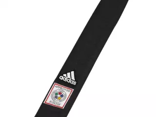 CINTURÓN ADIDAS ELITE "IJF" 45 MM (LOGO BLANCO) ADIB242J JUDO