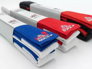 Cinturón Artes Marciales ProWear Styles. SR. Negro-Rojo. 280cm