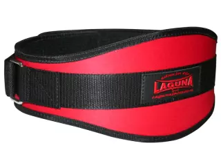 CINTURÓN CULTURISMO NEOPRENO ROJO