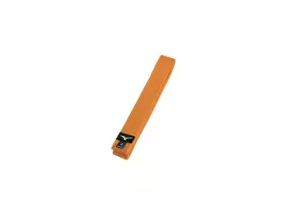 Cinturon naranja MIZUNO, de algodón.