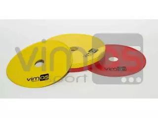 CÍRCULOS DE CAUCHO (SET 10 UDS) ROJO/AMARILLO Ø 20 cm