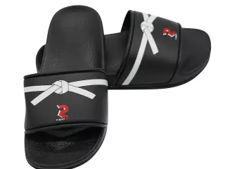 CHANCLA NEGRO / BLANCO FIGHT SPORT ARTES MARCIALES