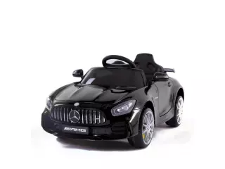 Coche eléctrico- Mercedes GTR rojo con radio control rojo/negro/blanco