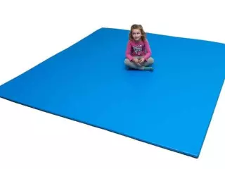 Colchoneta tatami azul 100 cm.200 x 100 x 2 cm