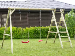 Columpio Infantil de Madera Holger 360X195X230 SIN TOBOGAN