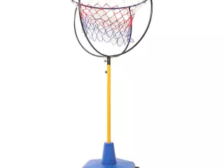 conjunto canasta footbasket (1 poste largo + 1 base + aro)