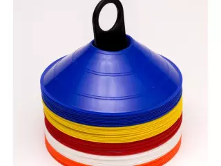Conos Planos Pack de 50 uds. 5 COLORES