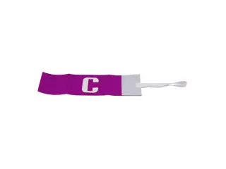DISTINTIVO CAPITAN REGULABLE SOFTEE - SENIOR, VIOLETA
