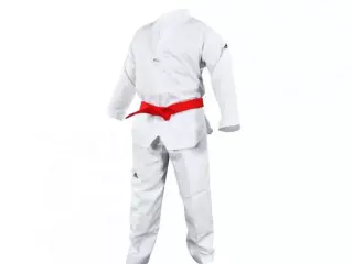 DOBOK ADI-STAR "100% POLIÉSTER" (C/B) TAEKWONDO