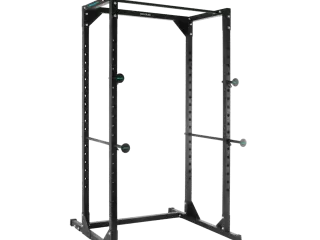 Drumfit PowerRack 1000 Power Rack. Jaula de musculación para realizar entrenamientos con cargas altas de forma segura y ejercicios de dominadas.