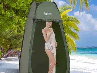 Tienda de Campaña Instantánea tipo Carpa Ducha o Cambiador para Camping - 100x100x185cm