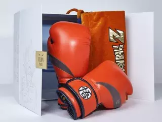 Elion Paris Dragon Ball Z Goku Rojo GUANTES DE BOXEO