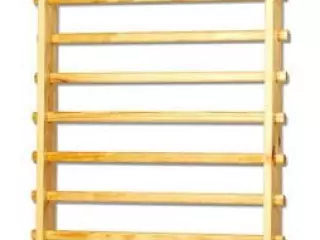 ESPADERA MADERA DE FLANDES/MELIS DE 1 PLAZA SECCION RECTA/DISPOSICION ANATOMICA gimnasio