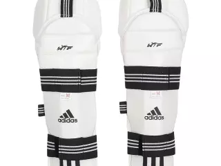 ESPINILLERAS CON RODILLERA TKD ADIDAS BLANCA ADITSK01 TAEKWONDO