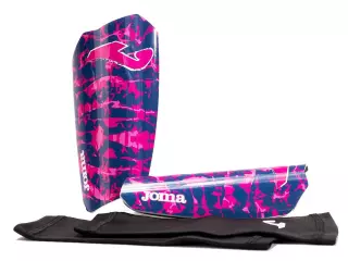 Espinilleras Joma Spartan Azul Marino/Rosa