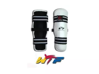 Espinilleras taekwondo olímpico.