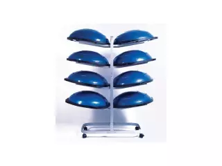 Estantería para Air steps bosu semiesferas
