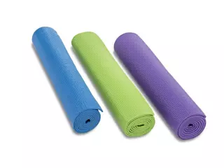 Esterilla yoga PVC, 173x61cm, distintos grosores