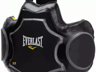 Everlast Coach Vest Lthr Negro protector pectoral preguntar stock